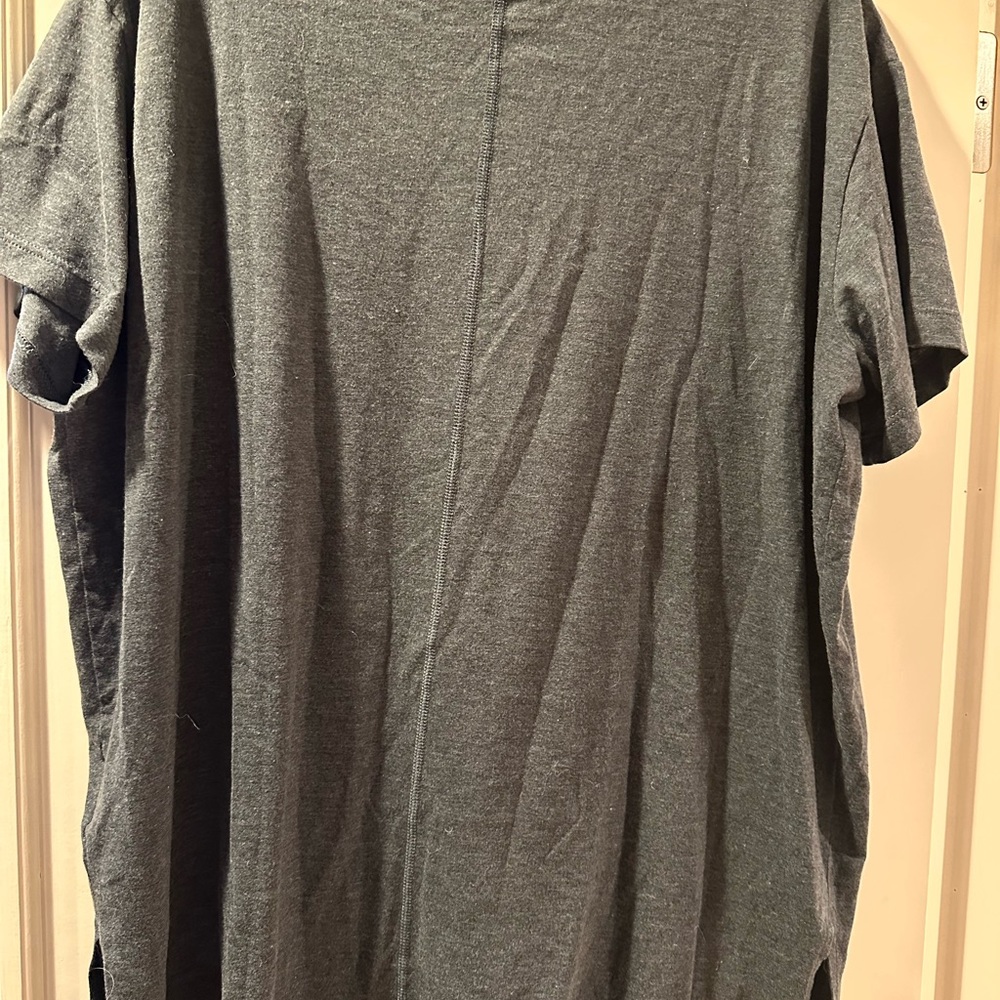 Women's New York Yankees Nike Heather Charcoal T-Shirt